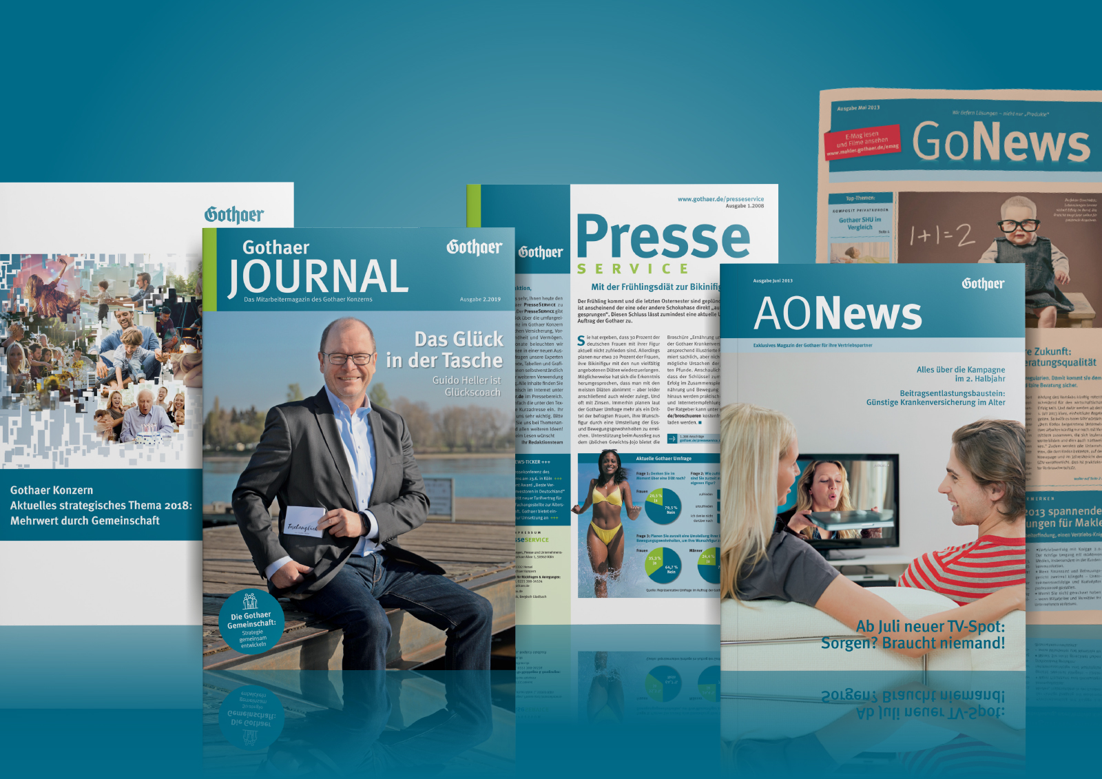 Gothaer / BarmeniaGothaer Corporate-Publishing Arbeiten