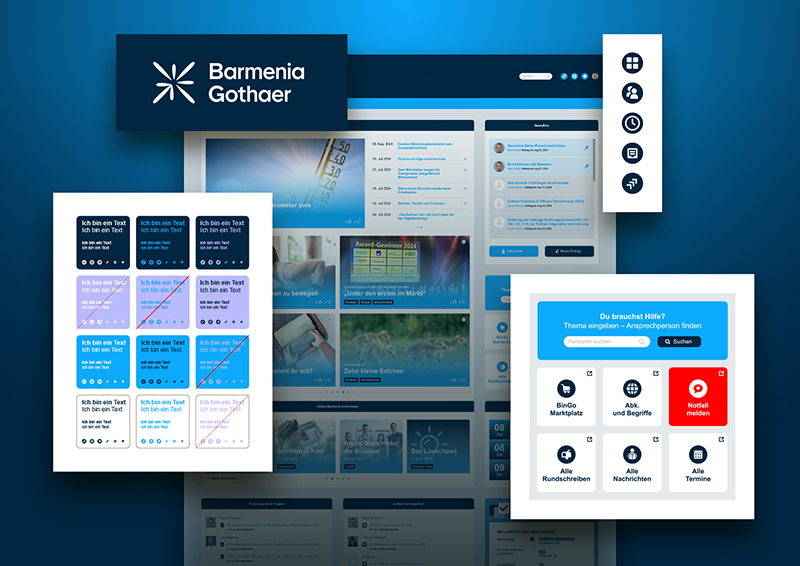 BarmeniaGothaer Intranet und digitale Setups